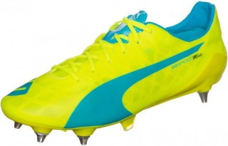 Ghete de fotbal mix Puma evoSPEED SL SG | Yellow | mărimea 46 (US 12 / UK 11) č.2