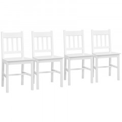Set de 4 scaune de dining Ori | albe č.2