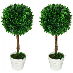 Copaci artificiali 60 cm 2 bucăți | verde č.2