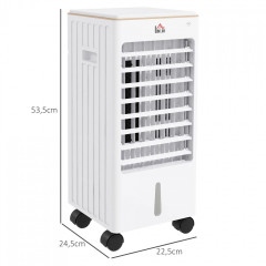 Aparat de aer condiționat portabil 3in1 22,5 x 24,5 x 53,5 cm | alb