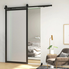 Feronerie pentru uși glisante 183x0.5x4 cm | negru č.2
