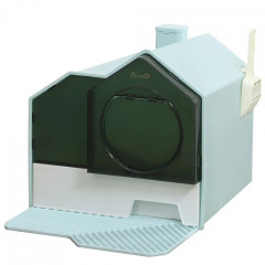 Litieră cu filtru 47x45x42 cm | albastru deschis
