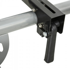 Masă pliabilă pentru ferăstraie oblice | black+silver č.3
