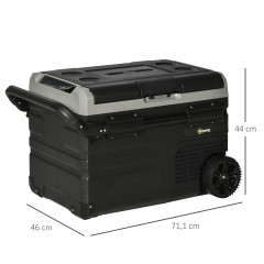 Ladă frigorifică pentru mașină 40L | gri-negru č.2