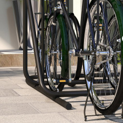Suport pentru bicicletă 102x92x130 cm | negru č.3
