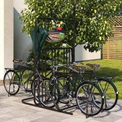 Suport pentru bicicletă 102x92x130 cm | negru č.1