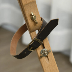 Suport pliabil tip trepied pentru studio | culoare naturală č.3