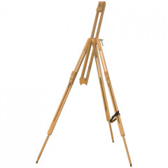 Suport pliabil tip trepied pentru studio | culoare naturală č.1