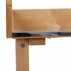 Masă de grădinărit 76 x 37 x 89 cm č.3