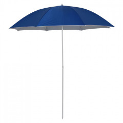 Umbrelă de plajă 2in1 220 x 220 cm cu laturi | albastru č.2