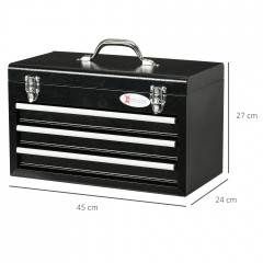 Geantă pentru unelte 45 x 24 x 27 cm | negru č.2
