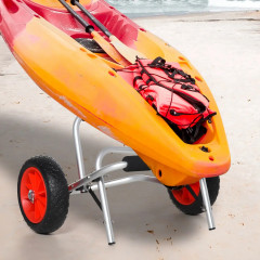 Cărucior pentru caiac și canoe 68x44,5x40 cm | argintiu č.1