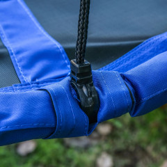 Leagăn tip cuib pentru copii Ø110 cm | albastru č.2