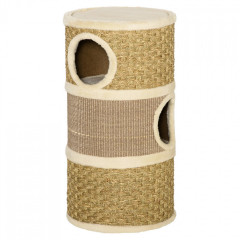 Ansamblu de joacă pentru pisici 37,5 x 37,5 x 70 cm | kaki + maro č.3