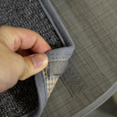 Ansamblu de joacă pentru pisici 230-250 cm | gri + alb crem č.3