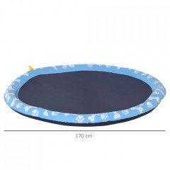 Piscină pentru câini 170 cm | albastru č.3