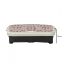 Placă vibrațională 54 x 33 x 14 cm | bej și gri č.2