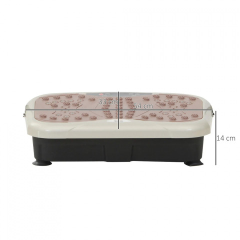 Placă vibrațională 54 x 33 x 14 cm | bej și gri č.2