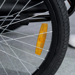 Remorcă de biciclete, pentru câine | negru č.3