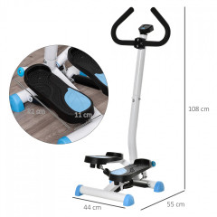 Stepper de uz casnic 55 x 44 x 108 cm | albastru č.2
