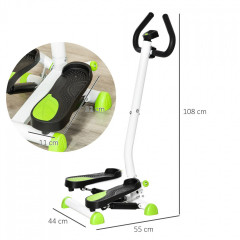 Stepper de uz casnic 55 x 44 x 108 cm | verde č.3