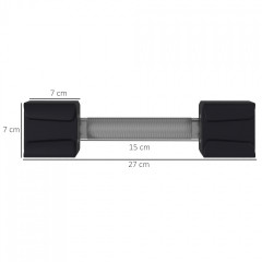 Haltere 2x5 kg | negru č.2