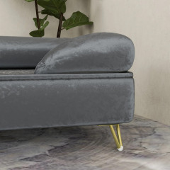 Canapea pentru câini 76x53,5x34 cm | gri č.3