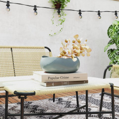 Set 4 piese mobilier de grădină polyrattan | galben č.3