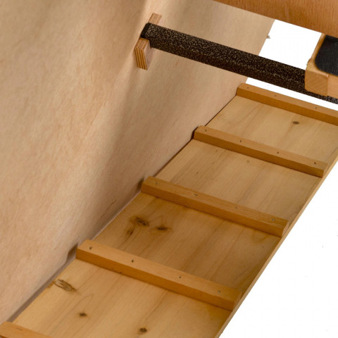 Cușcă înălțată pentru animale mici 89,5 x 45 x 81 cm | galben č.6