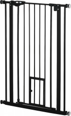 Barieră de protecție pentru câini 74-80x104,1 cm | negru č.2