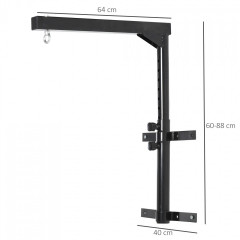 Suport sac de box | negru č.3
