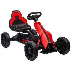 Motocart cu pedale pentru copii 100 x 58 x 58,5 cm | roșu č.2
