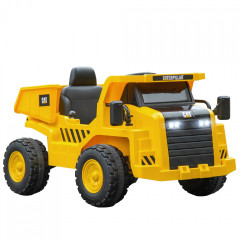 Excavator electric pentru copii, cu telecomandă | galben č.3