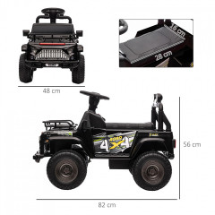 Mașină off-road pentru copii 82 x 48 x 56 cm | negru č.3