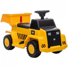 Excavator electric pentru copii, cu far | galben č.3