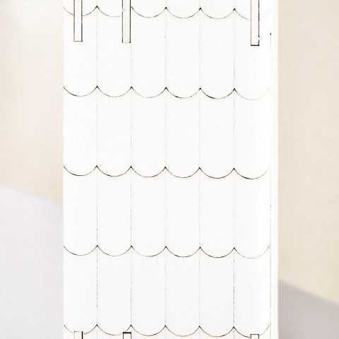 Calendar de Advent „Căsuță” cu 24 de compartimente | 39 x 9 x 42 cm č.3