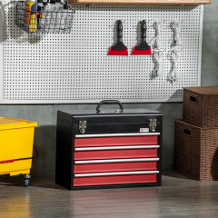 Geantă pentru unelte 51x22x39,5 cm | roșu și negru č.1