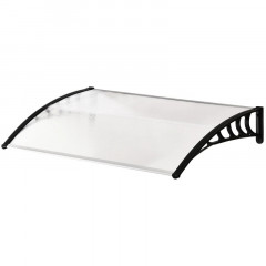 Copertină pentru ușa de intrare 90 x 150 cm | alb č.2