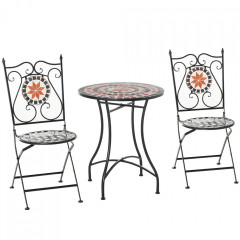 Mobilier de balcon pentru 2 persoane | multicolor č.2