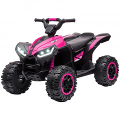 ATV electric pentru copii 12V | roz č.2