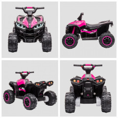 ATV electric pentru copii 12V | roz č.3