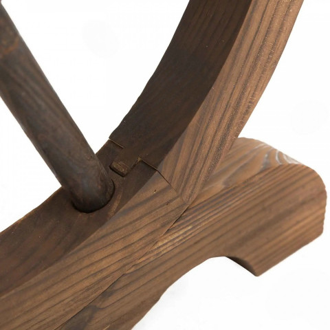 Masă de grădină din lemn masiv 113 x 60 x 65 cm | culoare naturală č.5