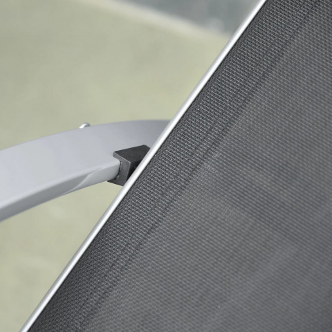 Set mobilier de grădină 2+1 | negru č.5