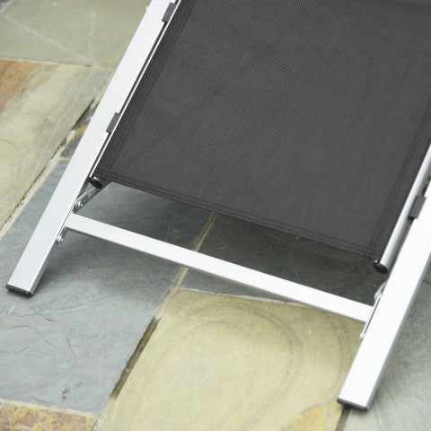 Set mobilier de grădină 2+1 | negru č.7