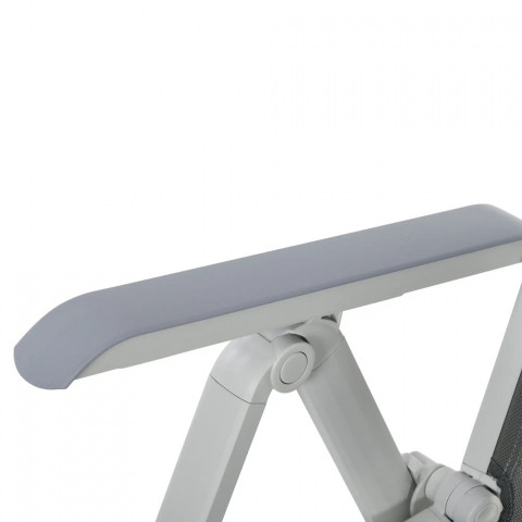 Șezlong de grădină pliabil 62 x 96 x 108 cm | gri închis č.3