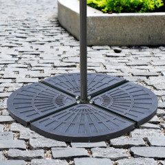 Greutăți pentru suport umbrelă 2 bucăți 30 kg | bronz č.1