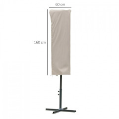 Husă de protecție pentru umbrelă Ø63x164 cm | kaki č.2