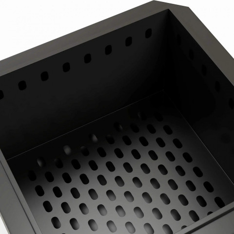 Vatră de foc pentru exterior 48 x 48 x 41 cm | negru č.4