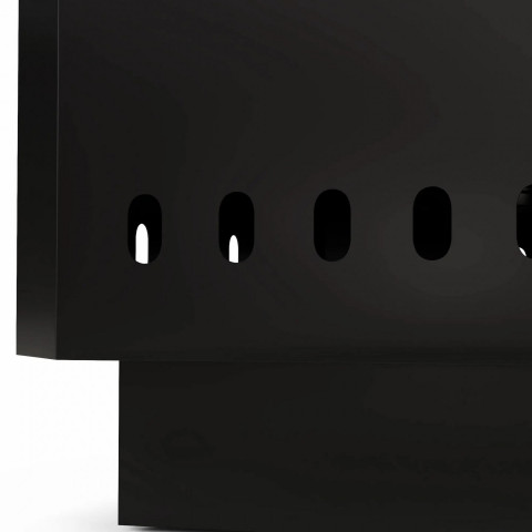 Vatră de foc pentru exterior 48 x 48 x 41 cm | negru č.5