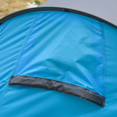 Cort de camping ușor 220x108x110 cm | albastru + gri č.3
